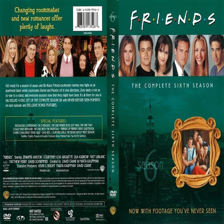 سریال خارجی Friends با زیرنویس فارسی فرمت mkv