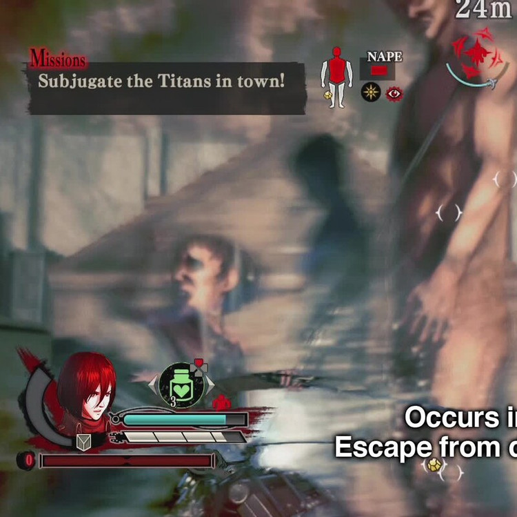 بازی کامپیوتری Attack on Titan Wings of Freedom