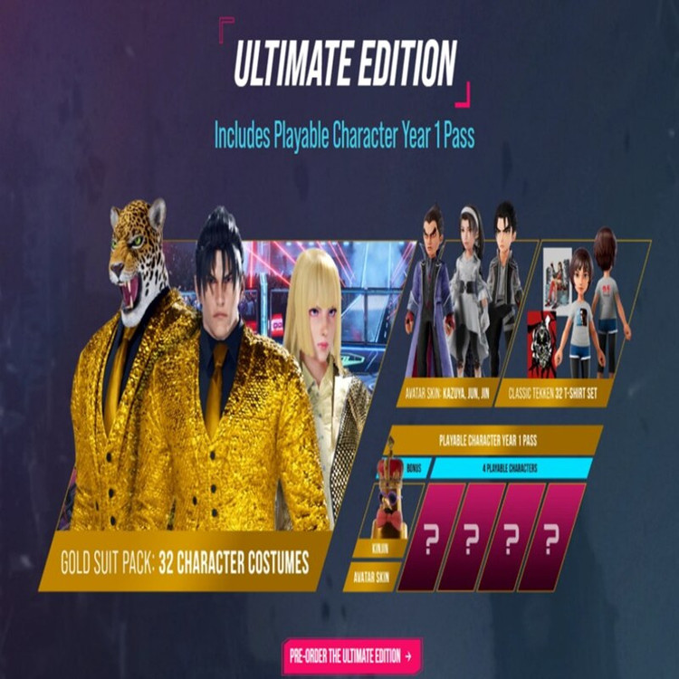 بازی کامپیوتری تیکن 8 TEKKEN 8 Ultimate Edition