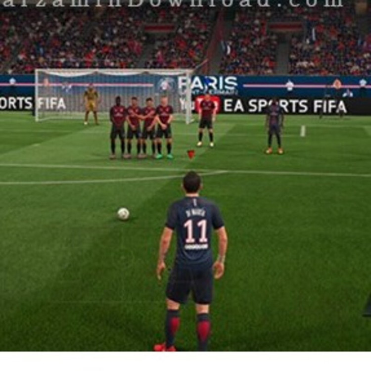 بازی کامپیوتر فیفا 18 نسخه فشرده کرک شده fifa 18