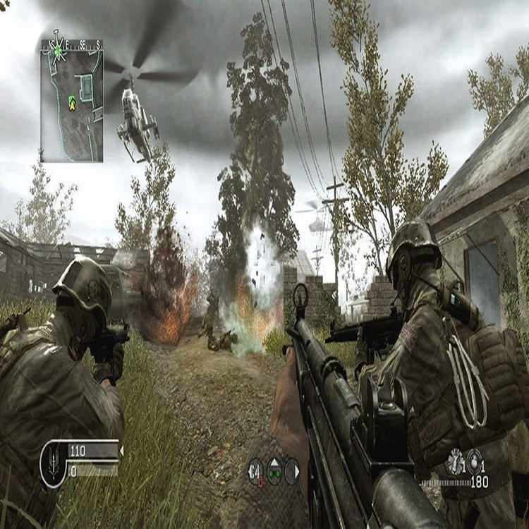 بازی کامپیوتری کالاف دیوتی دوبله فارسیCall of Duty 4 Modern Warfare