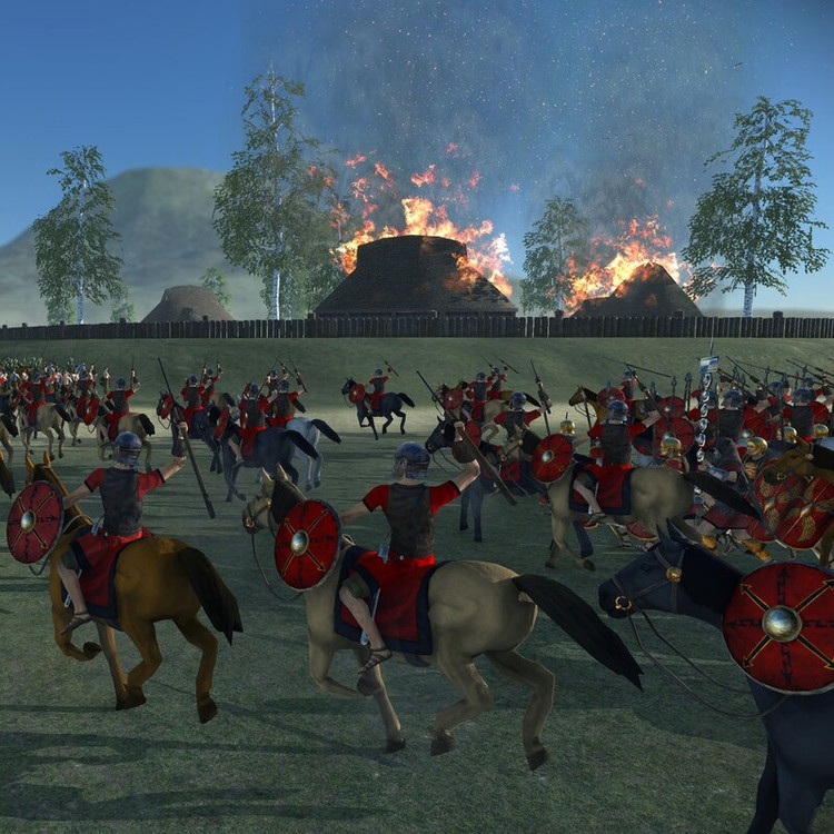 بازی کامپیوتر استراتژیک رم بازی Total War ROME REMASTERED