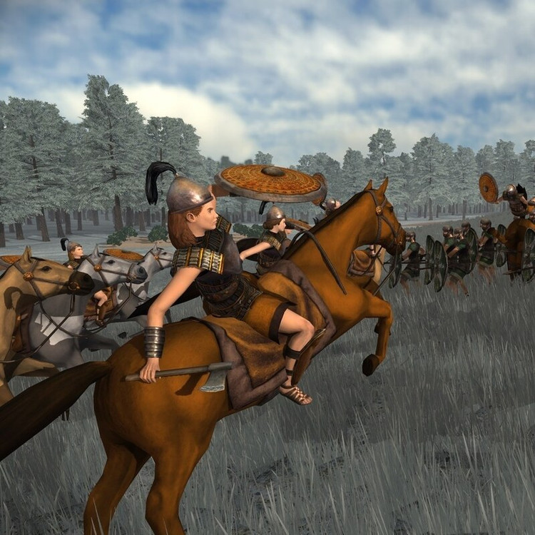 بازی کامپیوتر استراتژیک رم بازی Total War ROME REMASTERED