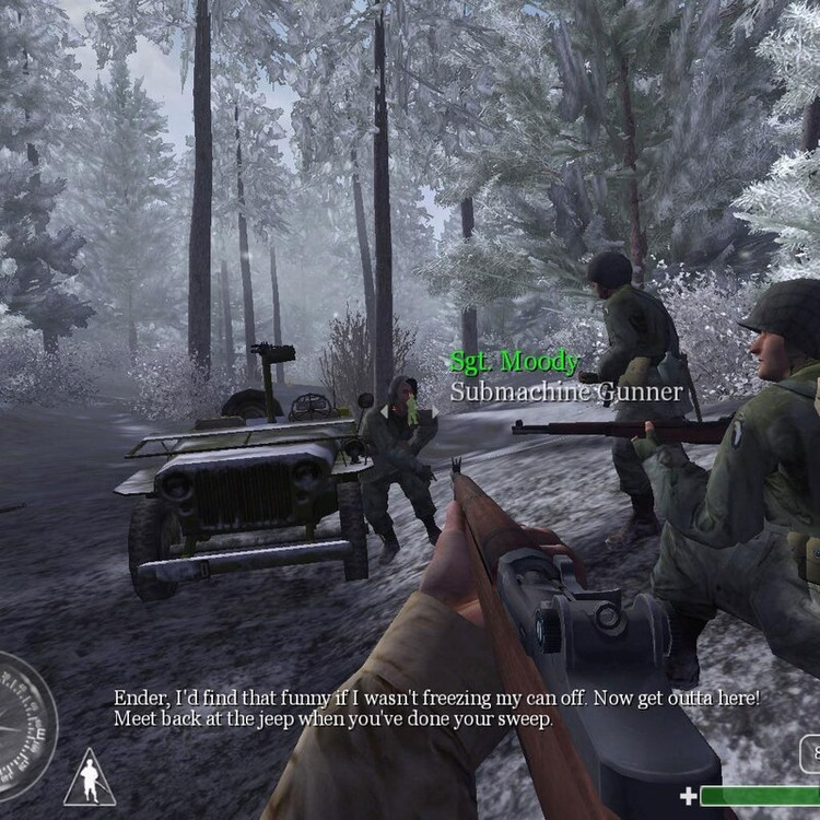 بازی کامپیوتری ندای وظیفه 2 دوبله فارسی Call of Duty United Offensive