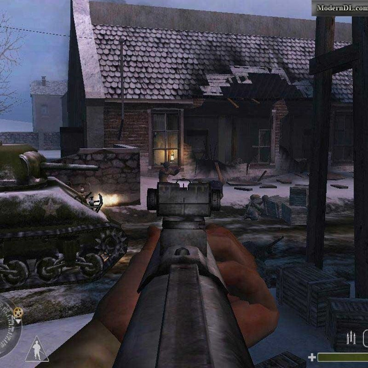 بازی کامپیوتری ندای وظیفه 2 دوبله فارسی Call of Duty United Offensive