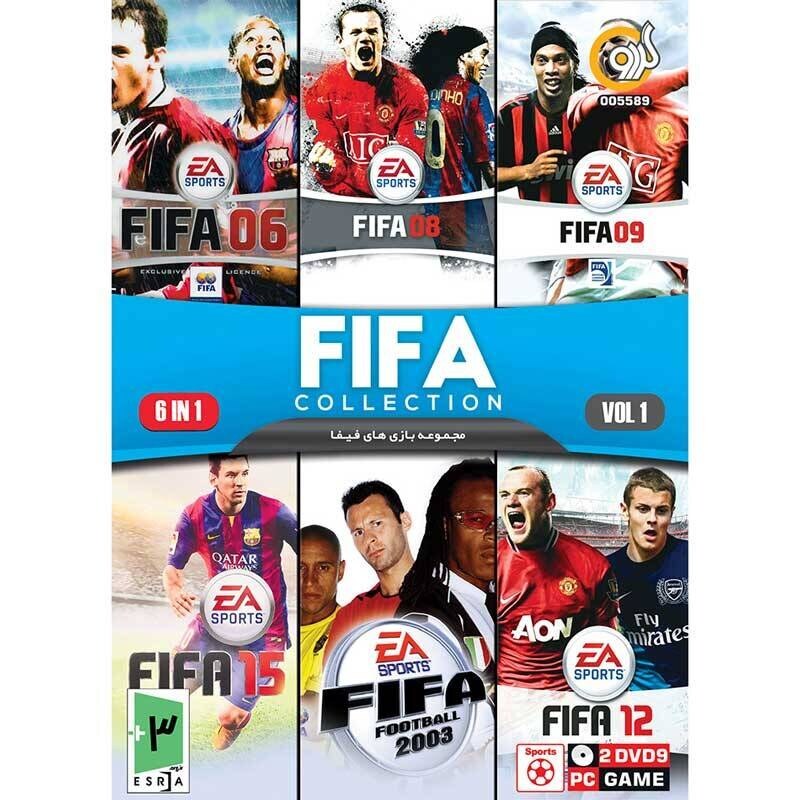 بازی کامپیوتری FIFA COLLECTION Vol.1 PC 2DVD9 گردو