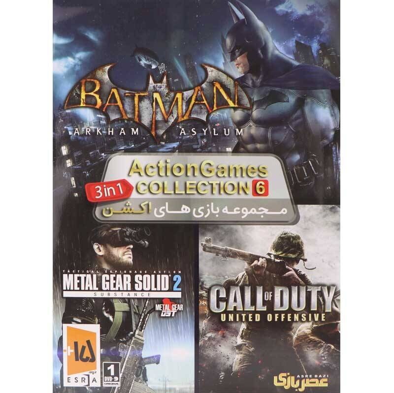 بازی کامپیوتر کالکشن بازیهای اکشن Action Games COLLECTION 3 PC 1DVD9 عصربازی