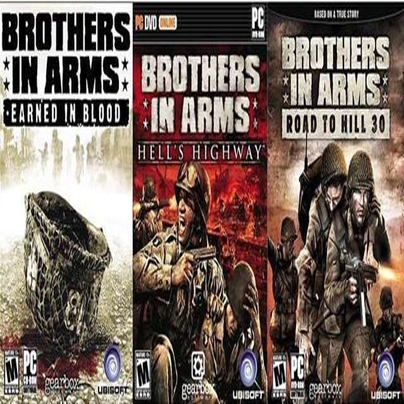 بازی کامپیوتری Brothers in Arms Pack ALL UPDATE کالکشن جوخه برادران