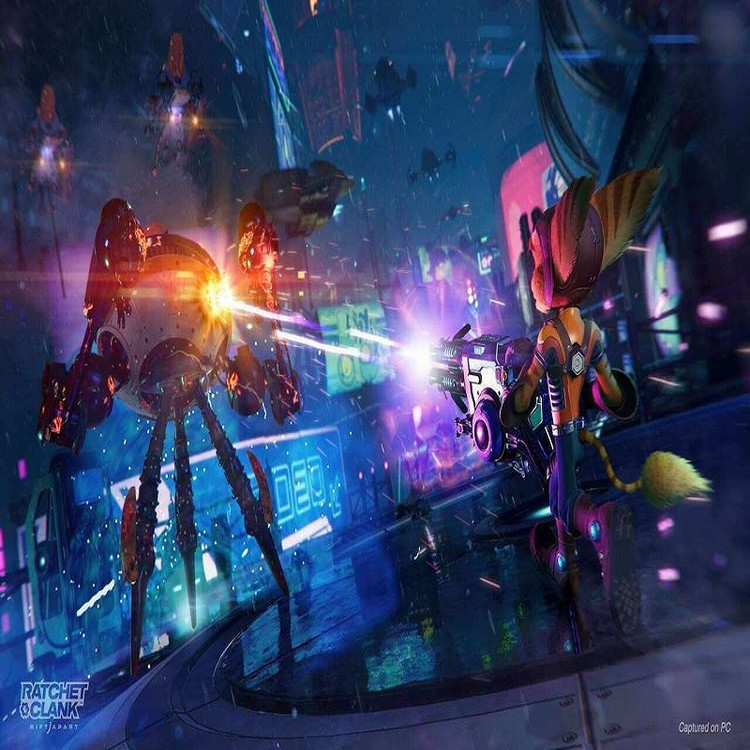 بازی کامپیوتری Ratchet and Clank Rift Apart