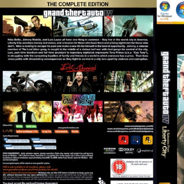 بازی کامپیوتری سرقت 4لایبرسیتی gta iv