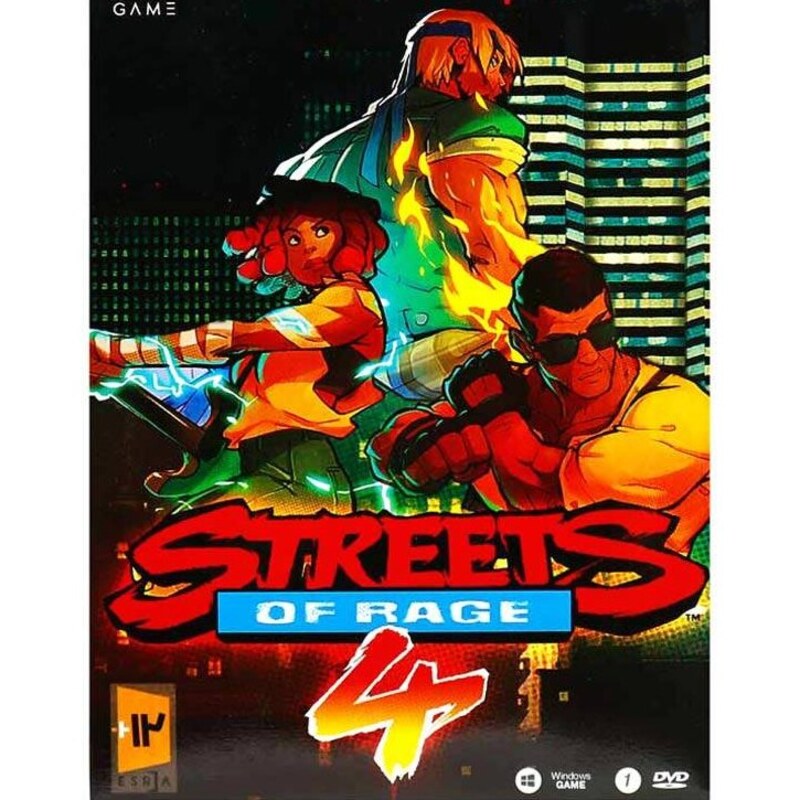 بازی کامپیوتری شورش در شهر 4 Streets Of Rage 4 PC 1DVD JB-TEAM