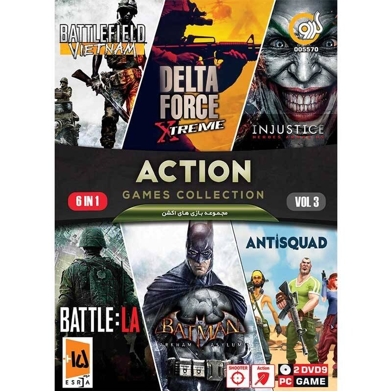 بازی کامپیوتر  کالکشن بازیهای اکشن  ACTION GAME COLLECTION Vol 3 PC 2DVD9 گردو