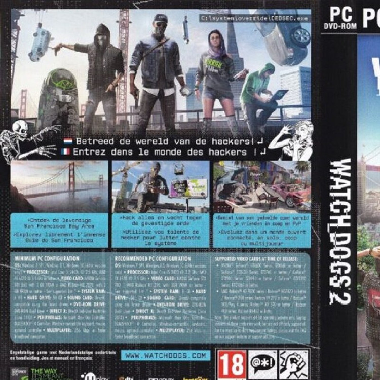 بازی کامپیوتری Watch Dogs 2