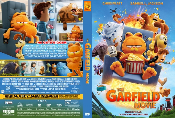 انیمیشن گارفیلد 3 The Garfield Movie 2024 دوبله فارسی پلیر خانگی