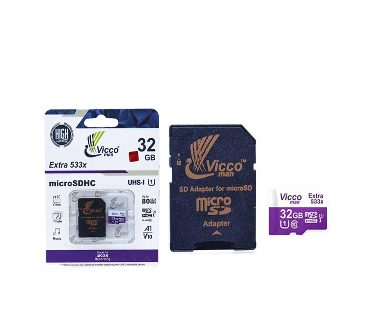 رم ۳۲ گیگ Vicco – extra533x 80MB همراه با خشاب