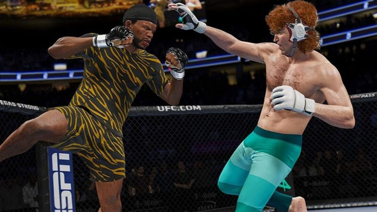 نسخه رایتی هکشده بازی EA Sports UFC 4 برای PS4