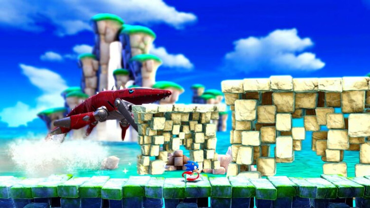نسخه رایتی نسخه هکشده بازی Sonic Superstars برای PS4