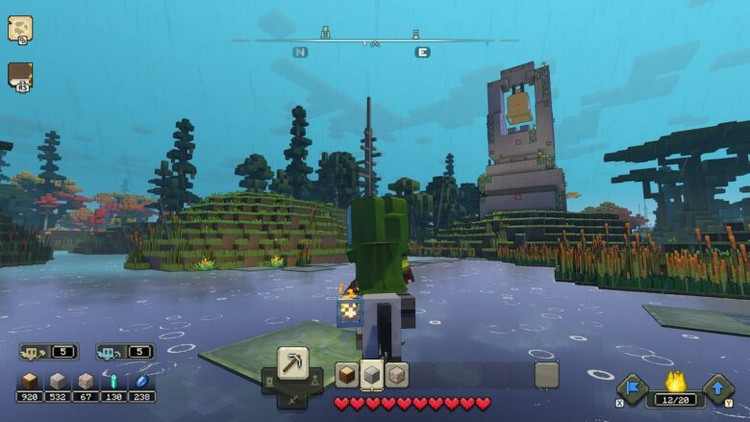 نسخه رایتی نسخه هکشده بازی Minecraft Legends برای PS4