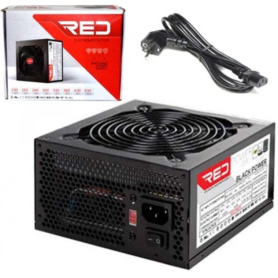 منبع تغذیه کامپیوتر رد مدل majestic 280w