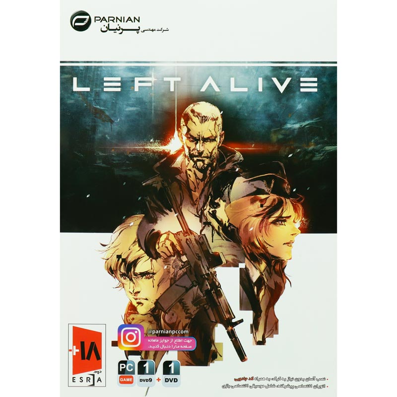 بازی کامپیوتر Left Alive PC 1DVD9 + 1DVD پرنیان