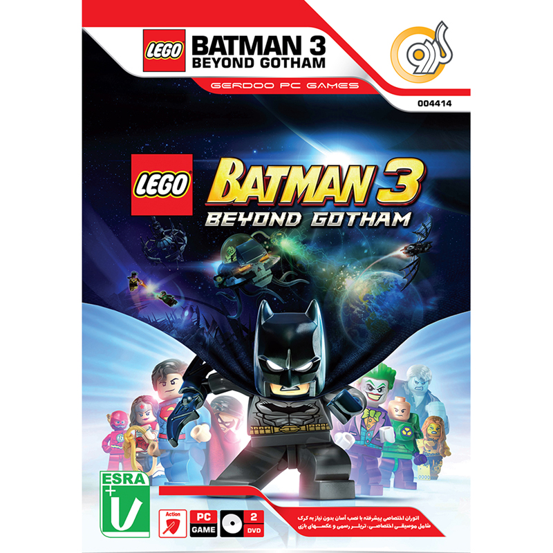 بازی کامپیوتر Lego Batman 3 Beyond Gotham PC 2DVD گردو