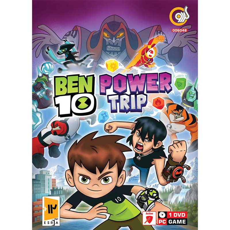 بازی کامپیوتر Ben 10 Power Trip PC 1DVD گردو
