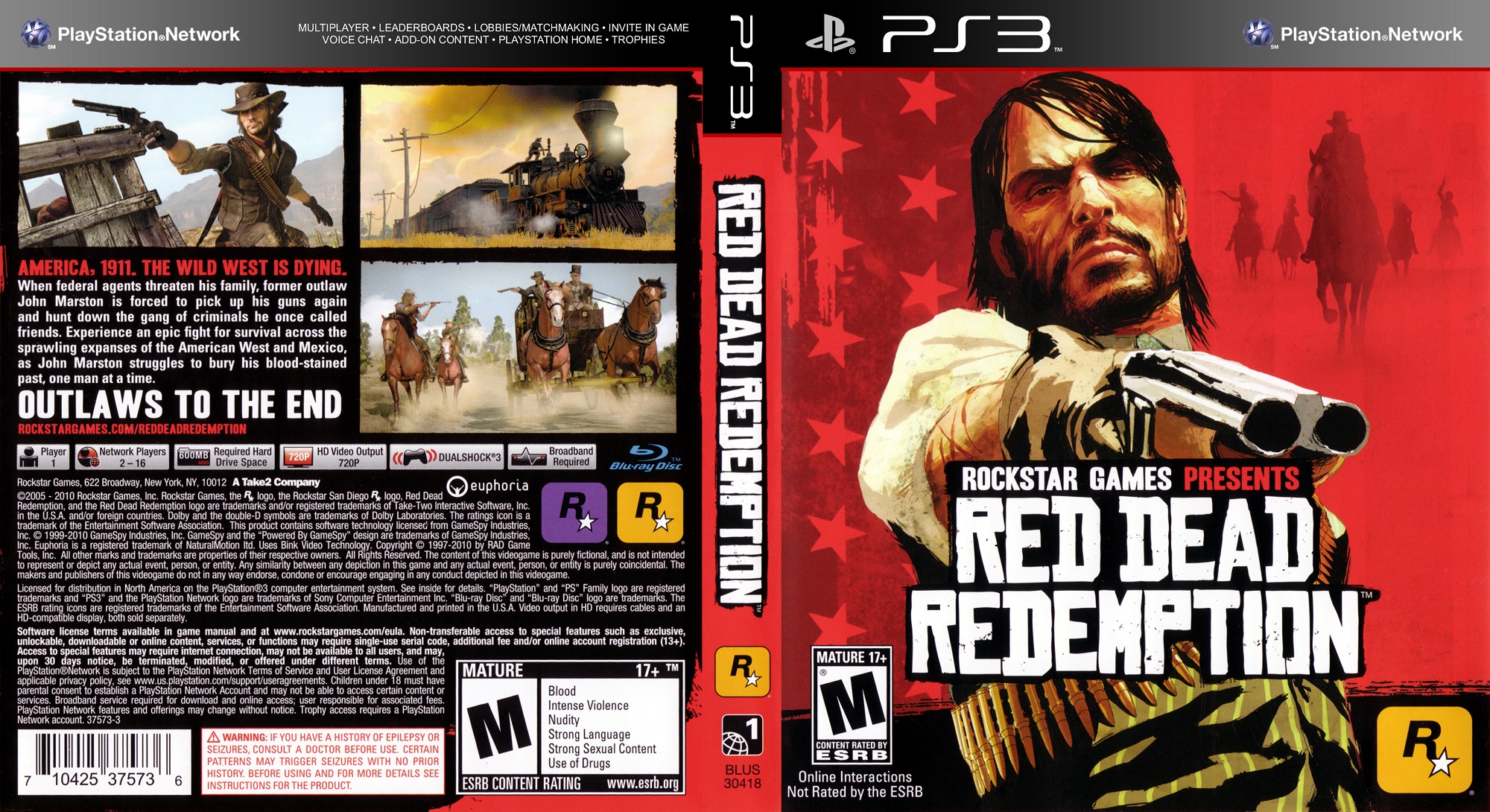 بازی پلی استیشن 3 (PS3 ) نسخه رایتی نسخه هک شده بازی Red Dead Redemption
