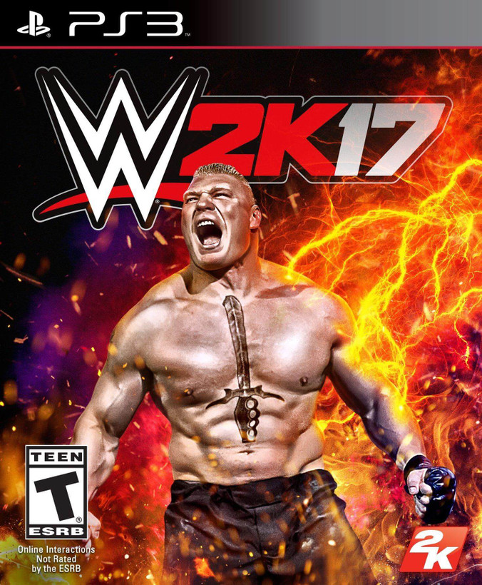بازی پلی استیشن 3 (PS3 ) نسخه رایتی نسخه هک شده بازی WWE 2K17