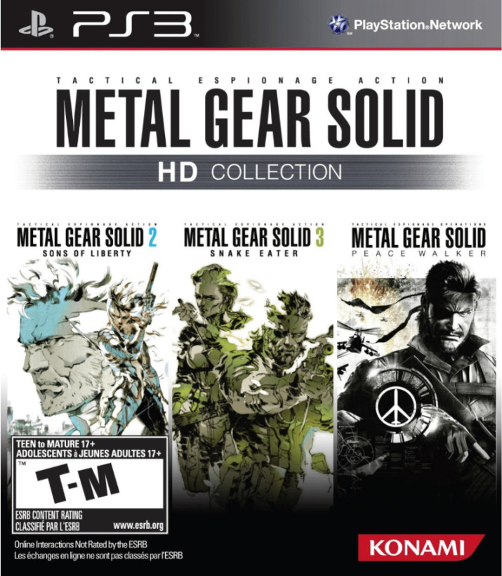 بازی پلی استیشن 3 (PS3 ) نسخه رایتی نسخه هک شده بازی Metal Gear Solid HD Collection