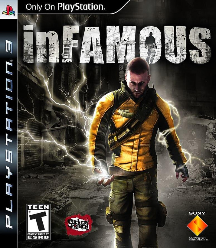 بازی پلی استیشن 3 (PS3 ) نسخه رایتی نسخه هک شده بازی Infamous