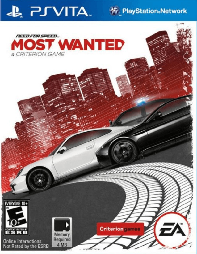 بازی پی اس ویتا Need for Speed: Most Wanted برای PS VITA