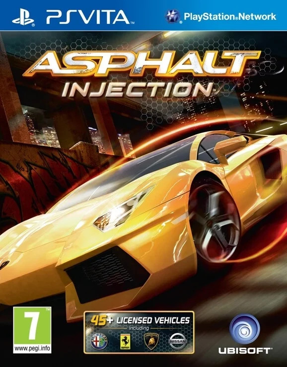 بازی پی اس ویتا Asphalt Injection برای PS VITA