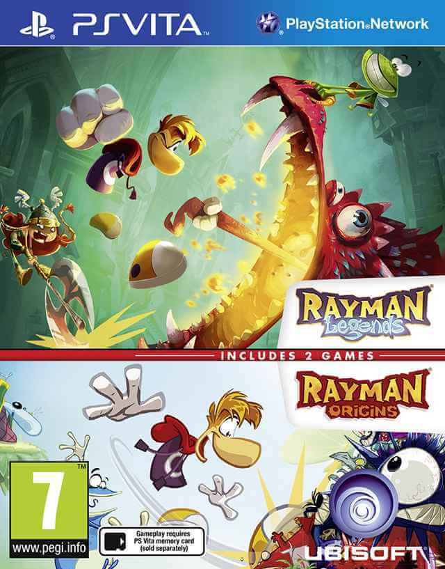 بازی پی اس ویتا Rayman Legends & Rayman Origins برای PS VITA
