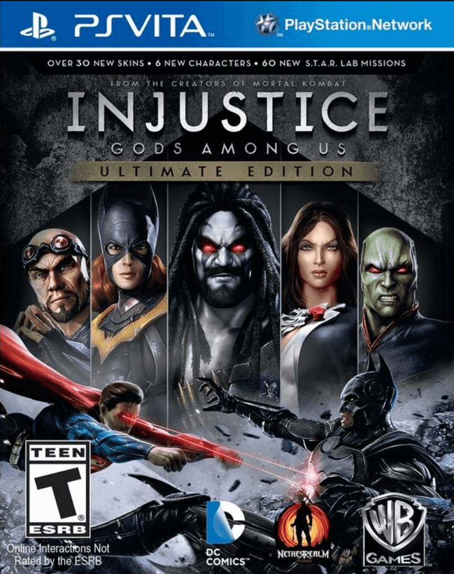 بازی پی اس ویتا Injustice: Gods Among Us: Ultimate Edition برای PS VITA