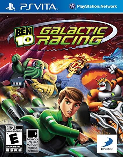 بازی پی اس ویتا Ben 10 Galactic Racing برای PS VITA
