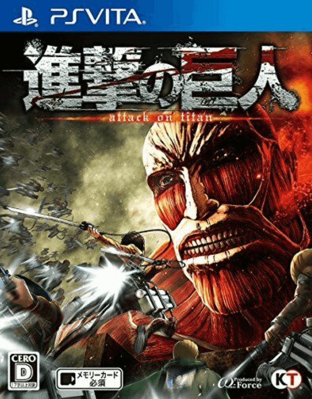 بازی پی اس ویتا Attack on Titan برای PS VITA