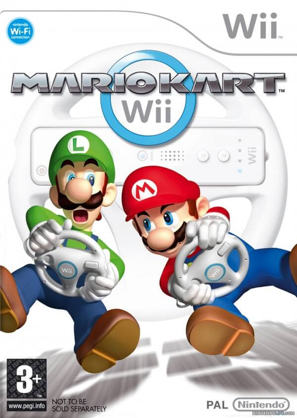 بازی نینتندو وی Nintendo Wii Mario Kart Wii