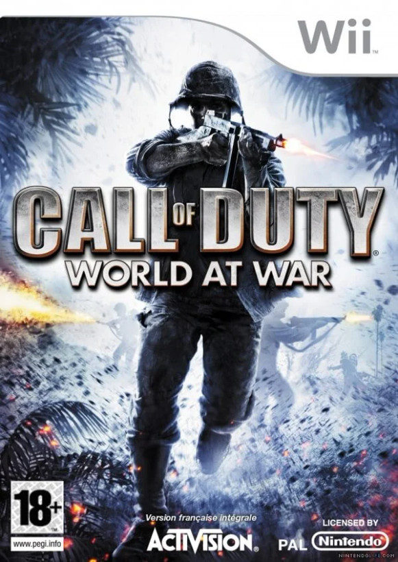 بازی نینتندو وی Nintendo Wii Call of Duty: World at War