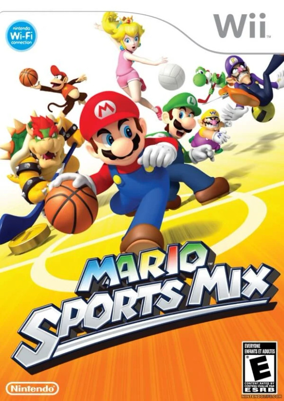 بازی نینتندو وی Nintendo Wii Mario Sports Mix