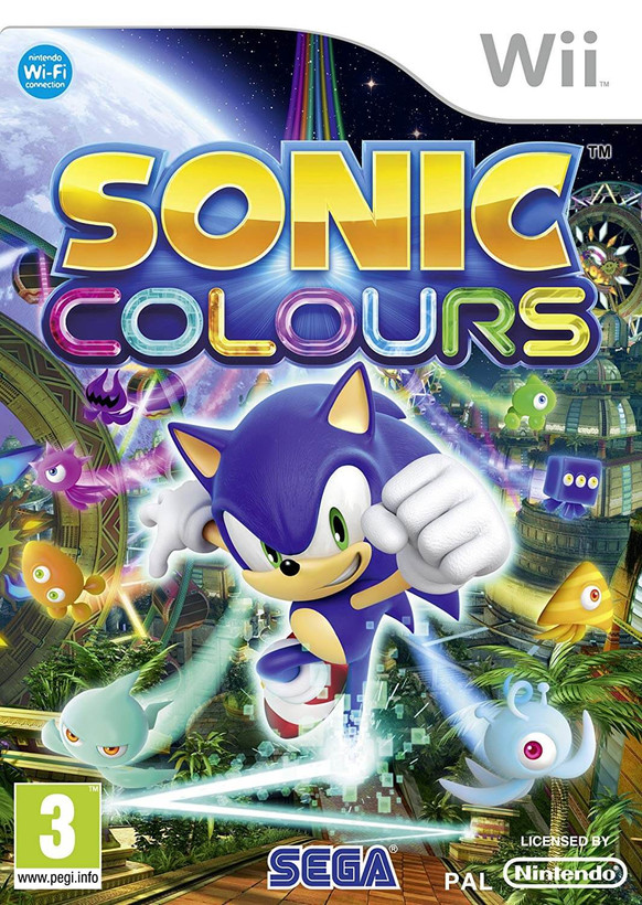 بازی نینتندو وی Nintendo Wii Sonic Colours
