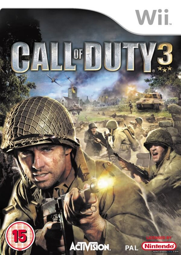 بازی نینتندو وی Nintendo Wii Call Of Duty 3
