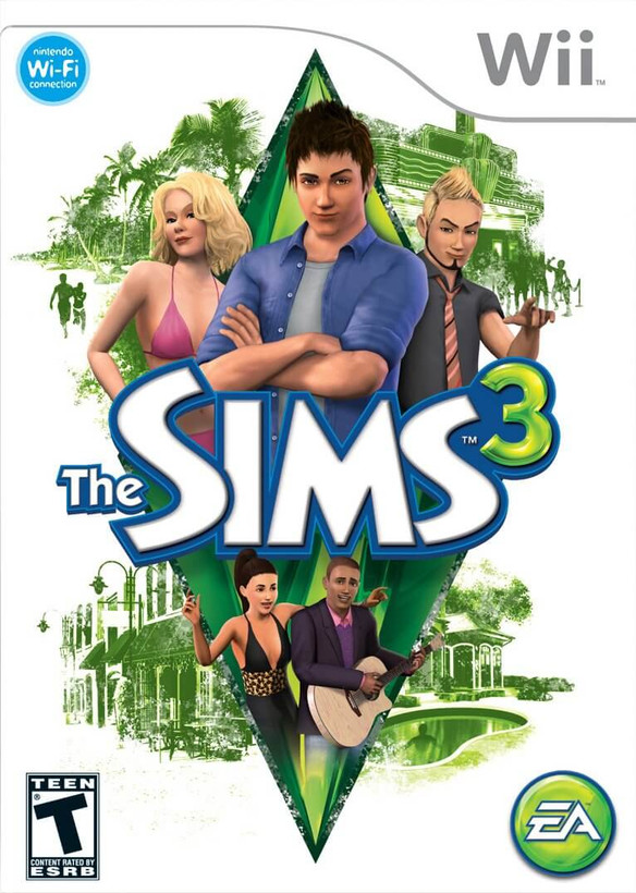 بازی نینتندو وی Nintendo Wii The Sims 3