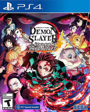 بازی پلی استیشن 4 نسخه رایتی نسخه هکشده بازی Demon Slayer Kimetsu no Yaiba PS4