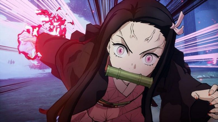 بازی پلی استیشن 4 نسخه رایتی نسخه هکشده بازی Demon Slayer Kimetsu no Yaiba PS4