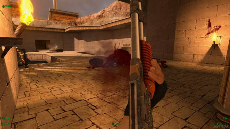 بازی پلی استیشن 4 نسخه رایتی نسخه هکشده بازی Serious Sam Collection PS4