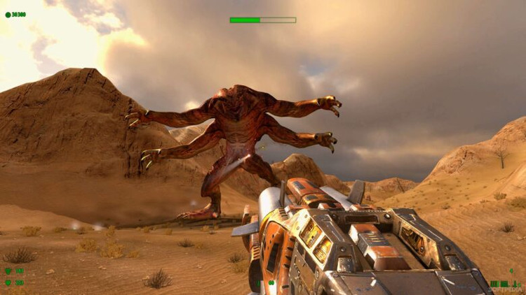 بازی پلی استیشن 4 نسخه رایتی نسخه هکشده بازی Serious Sam Collection PS4