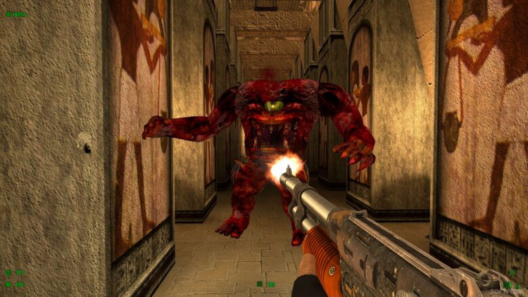 بازی پلی استیشن 4 نسخه رایتی نسخه هکشده بازی Serious Sam Collection PS4
