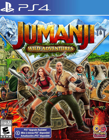 بازی پلی استیشن 4 نسخه رایتی نسخه هکشده بازی Jumanji Wild Adventures PS4