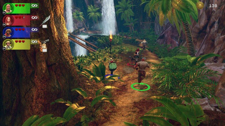 بازی پلی استیشن 4 نسخه رایتی نسخه هکشده بازی Jumanji Wild Adventures PS4