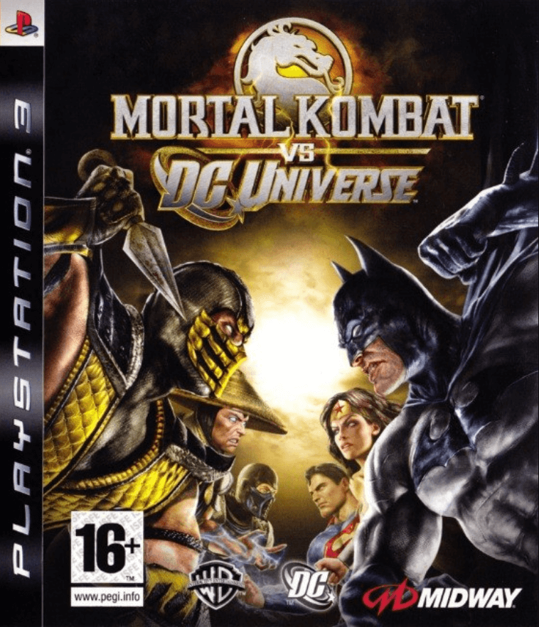 بازی پلی استیشن 3 (PS3 ) نسخه رایتی نسخه هک شده بازی mortal-kombat-vs-dc-universe
